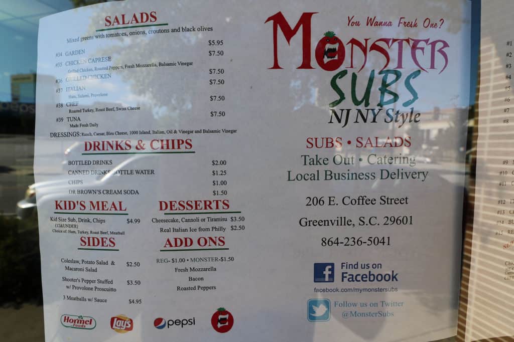 Monster Subs Opens on Coffee Street Slinging Huge, Handmade Subs